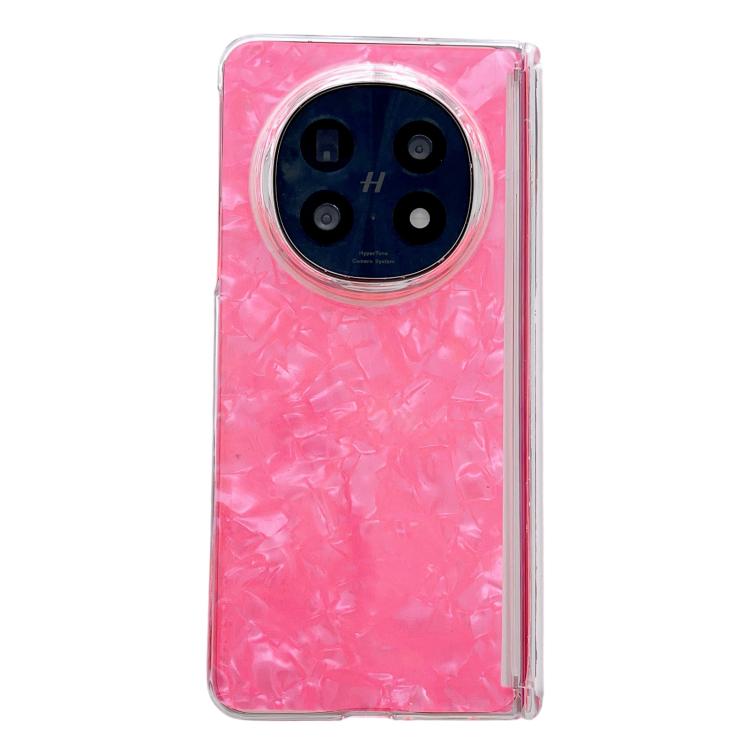 Magnetic Axis Pearlescent Shell Texture Phone Case, For OPPO Find N6 5G, For OPPO Find N5, For OPPO Find N3