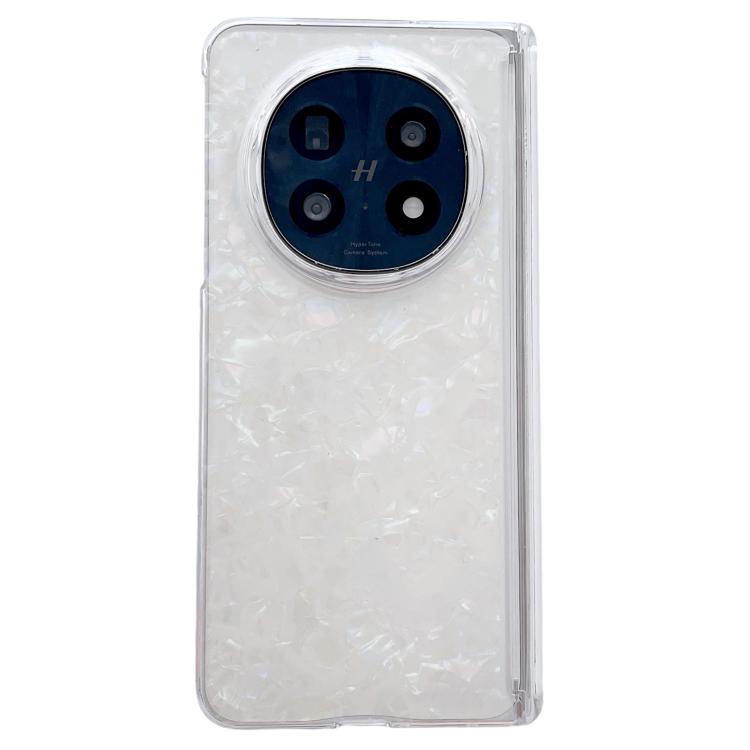 Magnetic Axis Pearlescent Shell Texture Phone Case, For OPPO Find N6 5G, For OPPO Find N5, For OPPO Find N3