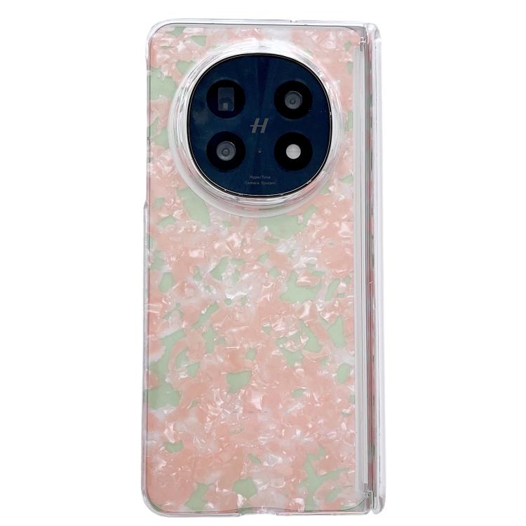 Magnetic Axis Pearlescent Shell Texture Phone Case, For OPPO Find N6 5G, For OPPO Find N5, For OPPO Find N3