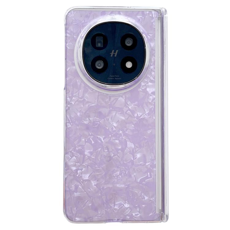 Magnetic Axis Pearlescent Shell Texture Phone Case, For OPPO Find N6 5G, For OPPO Find N5, For OPPO Find N3