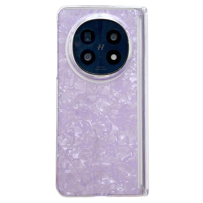 Magnetic Axis Pearlescent Shell Texture Phone Case, For OPPO Find N6 5G, For OPPO Find N5, For OPPO Find N3