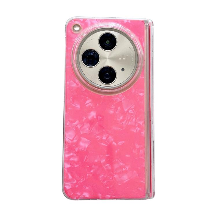 Magnetic Axis Pearlescent Shell Texture Phone Case, For OPPO Find N6 5G, For OPPO Find N5, For OPPO Find N3