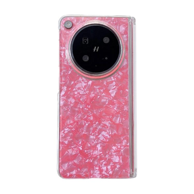 Magnetic Axis Pearlescent Shell Texture Phone Case, For OPPO Find N6 5G, For OPPO Find N5, For OPPO Find N3