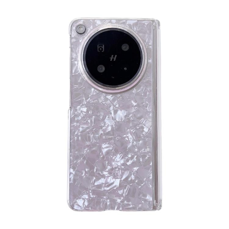 Magnetic Axis Pearlescent Shell Texture Phone Case, For OPPO Find N6 5G, For OPPO Find N5, For OPPO Find N3
