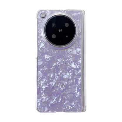 Magnetic Axis Pearlescent Shell Texture Phone Case, For OPPO Find N6 5G, For OPPO Find N5, For OPPO Find N3