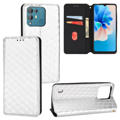 Cubic Grid Texture Flip Leather Phone Case, For Blackview Oscal C30 / C30 Pro, For Blackview A53 / A53 Pro, For Blackview A85, For Blackview Oscal C80, For Blackview A55 Pro, For Blackview A50, For Blackview A95, For Blackview A55                      ...