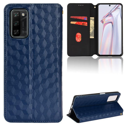 Cubic Grid Texture Flip Leather Phone Case, For Blackview Oscal C30 / C30 Pro, For Blackview A53 / A53 Pro, For Blackview A85, For Blackview Oscal C80, For Blackview A55 Pro, For Blackview A50, For Blackview A95, For Blackview A55                      ...