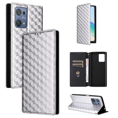 Cubic Grid Texture Flip Leather Phone Case, For Blackview Oscal C30 / C30 Pro, For Blackview A53 / A53 Pro, For Blackview A85, For Blackview Oscal C80, For Blackview A55 Pro, For Blackview A50, For Blackview A95, For Blackview A55                      ...
