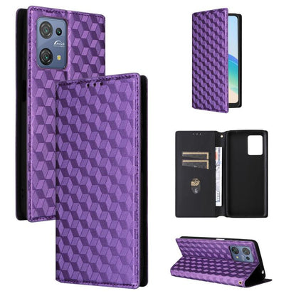 Cubic Grid Texture Flip Leather Phone Case, For Blackview Oscal C30 / C30 Pro, For Blackview A53 / A53 Pro, For Blackview A85, For Blackview Oscal C80, For Blackview A55 Pro, For Blackview A50, For Blackview A95, For Blackview A55                      ...