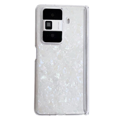 Magnetic Axis Pearlescent Shell Texture Phone Case, For Honor Magic V6, For Honor Magic V3, For Honor Magic Vs3