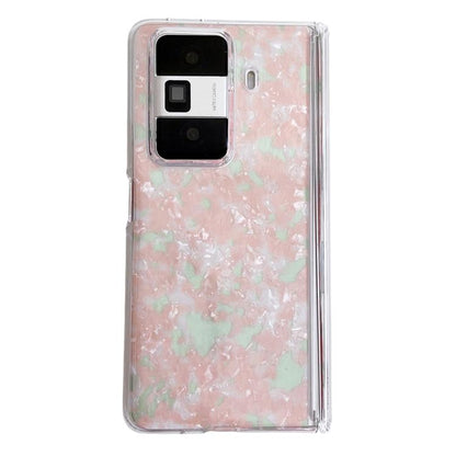 Magnetic Axis Pearlescent Shell Texture Phone Case, For Honor Magic V6, For Honor Magic V3, For Honor Magic Vs3