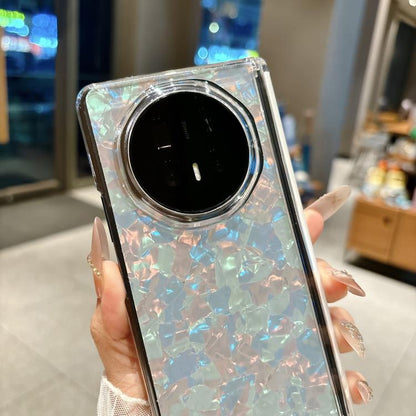 Magnetic Axis Pearlescent Shell Texture Phone Case, For Honor Magic V6, For Honor Magic V3, For Honor Magic Vs3