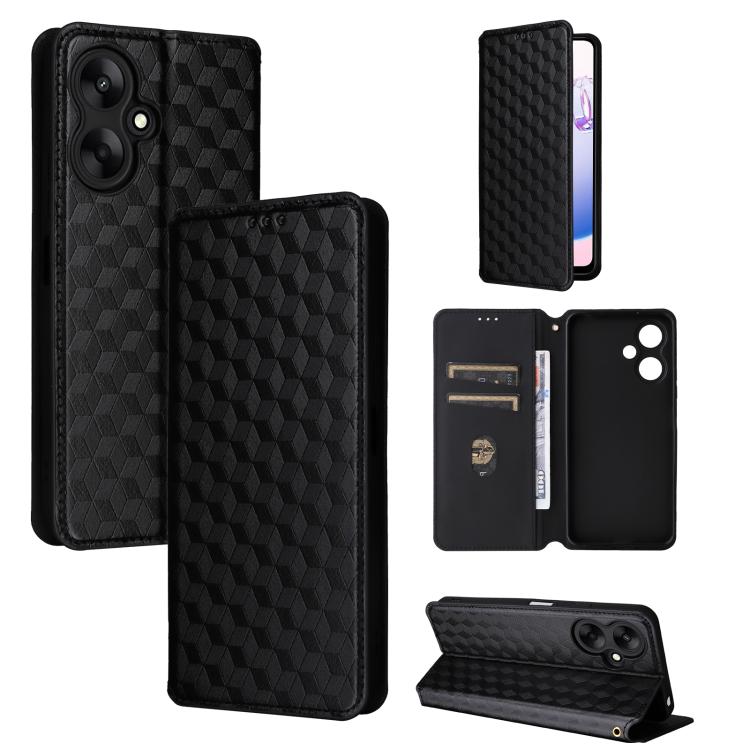 Cubic Grid Texture Flip Leather Phone Case, For Redmi Note 13 Pro 4G Global, For Redmi A3, For Redmi 13C 5G / 13R 5G, For Redmi Note 13 4G, For Redmi K70E / Xiaomi Poco X6 Pro, For Redmi Note 13R Pro 5G, For Redmi Note 13 5G, For Redmi Note 13 Pro+ 5G ...