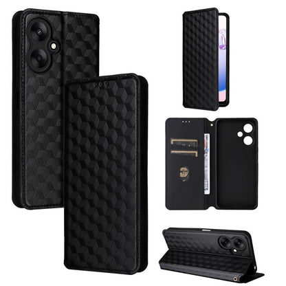 Cubic Grid Texture Flip Leather Phone Case, For Redmi Note 13 Pro 4G Global, For Redmi A3, For Redmi 13C 5G / 13R 5G, For Redmi Note 13 4G, For Redmi K70E / Xiaomi Poco X6 Pro, For Redmi Note 13R Pro 5G, For Redmi Note 13 5G, For Redmi Note 13 Pro+ 5G ...