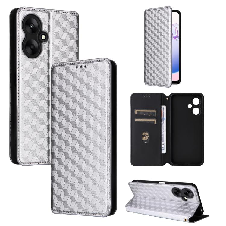 Cubic Grid Texture Flip Leather Phone Case, For Redmi Note 13 Pro 4G Global, For Redmi A3, For Redmi 13C 5G / 13R 5G, For Redmi Note 13 4G, For Redmi K70E / Xiaomi Poco X6 Pro, For Redmi Note 13R Pro 5G, For Redmi Note 13 5G, For Redmi Note 13 Pro+ 5G ...