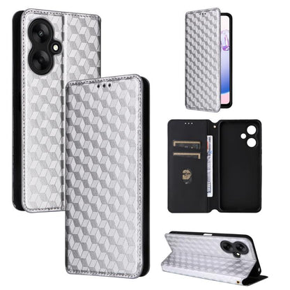 Cubic Grid Texture Flip Leather Phone Case, For Redmi Note 13 Pro 4G Global, For Redmi A3, For Redmi 13C 5G / 13R 5G, For Redmi Note 13 4G, For Redmi K70E / Xiaomi Poco X6 Pro, For Redmi Note 13R Pro 5G, For Redmi Note 13 5G, For Redmi Note 13 Pro+ 5G ...