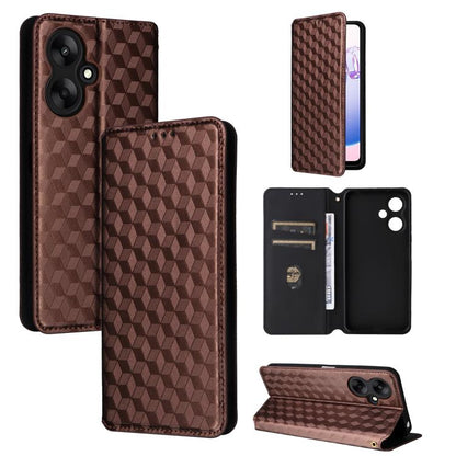 Cubic Grid Texture Flip Leather Phone Case, For Redmi Note 13 Pro 4G Global, For Redmi A3, For Redmi 13C 5G / 13R 5G, For Redmi Note 13 4G, For Redmi K70E / Xiaomi Poco X6 Pro, For Redmi Note 13R Pro 5G, For Redmi Note 13 5G, For Redmi Note 13 Pro+ 5G ...