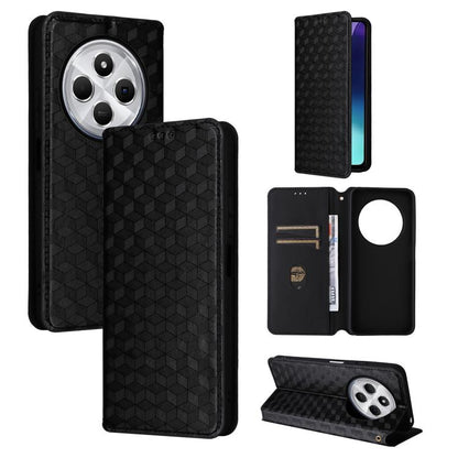 Cubic Grid Texture Flip Leather Phone Case, For Redmi 17 5G / 4G Global 170mm / Poco M8x, For Redmi Note 17 5G / 4G Global / 5G India 169.7mm, For Redmi 17C 5G, For Redmi Note 17 Pro+ 5G Global 163.4mm, For Redmi K100 Pro Max 5G / Poco F9 Ultra 5G     ...