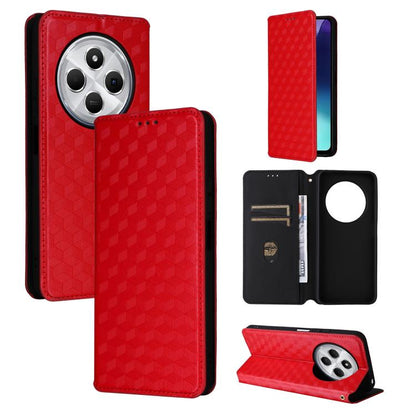 Cubic Grid Texture Flip Leather Phone Case, For Redmi 17 5G / 4G Global 170mm / Poco M8x, For Redmi Note 17 5G / 4G Global / 5G India 169.7mm, For Redmi 17C 5G, For Redmi Note 17 Pro+ 5G Global 163.4mm, For Redmi K100 Pro Max 5G / Poco F9 Ultra 5G     ...