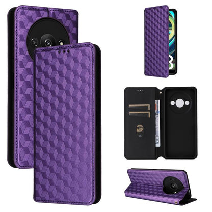 Cubic Grid Texture Flip Leather Phone Case, For Redmi Note 13 Pro 4G Global, For Redmi A3, For Redmi 13C 5G / 13R 5G, For Redmi Note 13 4G, For Redmi K70E / Xiaomi Poco X6 Pro, For Redmi Note 13R Pro 5G, For Redmi Note 13 5G, For Redmi Note 13 Pro+ 5G ...