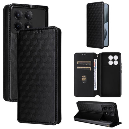 Cubic Grid Texture Flip Leather Phone Case, For Redmi Note 13 Pro 4G Global, For Redmi A3, For Redmi 13C 5G / 13R 5G, For Redmi Note 13 4G, For Redmi K70E / Xiaomi Poco X6 Pro, For Redmi Note 13R Pro 5G, For Redmi Note 13 5G, For Redmi Note 13 Pro+ 5G ...