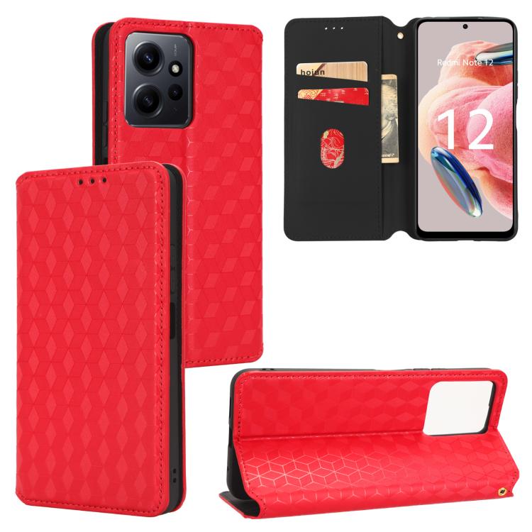 Cubic Grid Texture Flip Leather Phone Case, For Redmi Note 13 Pro 4G Global, For Redmi A3, For Redmi 13C 5G / 13R 5G, For Redmi Note 13 4G, For Redmi K70E / Xiaomi Poco X6 Pro, For Redmi Note 13R Pro 5G, For Redmi Note 13 5G, For Redmi Note 13 Pro+ 5G ...