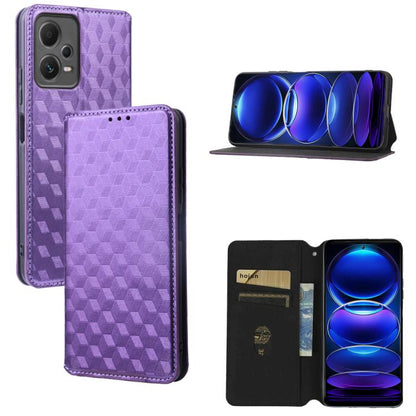 Cubic Grid Texture Flip Leather Phone Case, For Redmi Note 13 Pro 4G Global, For Redmi A3, For Redmi 13C 5G / 13R 5G, For Redmi Note 13 4G, For Redmi K70E / Xiaomi Poco X6 Pro, For Redmi Note 13R Pro 5G, For Redmi Note 13 5G, For Redmi Note 13 Pro+ 5G ...