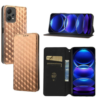 Cubic Grid Texture Flip Leather Phone Case, For Redmi Note 13 Pro 4G Global, For Redmi A3, For Redmi 13C 5G / 13R 5G, For Redmi Note 13 4G, For Redmi K70E / Xiaomi Poco X6 Pro, For Redmi Note 13R Pro 5G, For Redmi Note 13 5G, For Redmi Note 13 Pro+ 5G ...