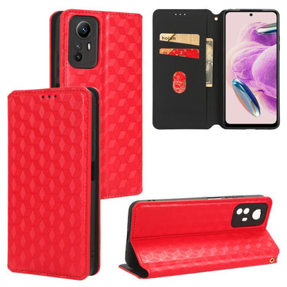 Cubic Grid Texture Flip Leather Phone Case, For Redmi Note 13 Pro 4G Global, For Redmi A3, For Redmi 13C 5G / 13R 5G, For Redmi Note 13 4G, For Redmi K70E / Xiaomi Poco X6 Pro, For Redmi Note 13R Pro 5G, For Redmi Note 13 5G, For Redmi Note 13 Pro+ 5G ...
