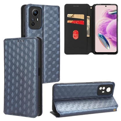 Cubic Grid Texture Flip Leather Phone Case, For Redmi Note 13 Pro 4G Global, For Redmi A3, For Redmi 13C 5G / 13R 5G, For Redmi Note 13 4G, For Redmi K70E / Xiaomi Poco X6 Pro, For Redmi Note 13R Pro 5G, For Redmi Note 13 5G, For Redmi Note 13 Pro+ 5G ...