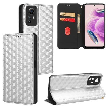 Cubic Grid Texture Flip Leather Phone Case, For Redmi Note 13 Pro 4G Global, For Redmi A3, For Redmi 13C 5G / 13R 5G, For Redmi Note 13 4G, For Redmi K70E / Xiaomi Poco X6 Pro, For Redmi Note 13R Pro 5G, For Redmi Note 13 5G, For Redmi Note 13 Pro+ 5G ...