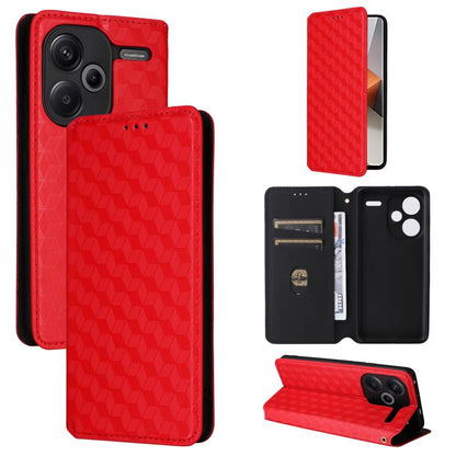 Cubic Grid Texture Flip Leather Phone Case, For Redmi Note 13 Pro 4G Global, For Redmi A3, For Redmi 13C 5G / 13R 5G, For Redmi Note 13 4G, For Redmi K70E / Xiaomi Poco X6 Pro, For Redmi Note 13R Pro 5G, For Redmi Note 13 5G, For Redmi Note 13 Pro+ 5G ...