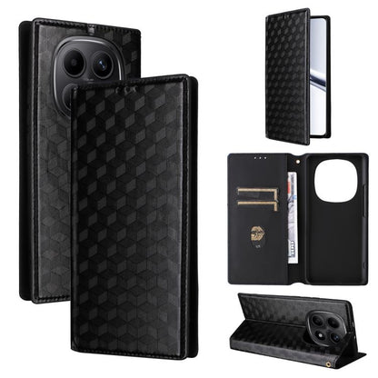 Cubic Grid Texture Flip Leather Phone Case, For Redmi 17 5G / 4G Global 170mm / Poco M8x, For Redmi Note 17 5G / 4G Global / 5G India 169.7mm, For Redmi 17C 5G, For Redmi Note 17 Pro+ 5G Global 163.4mm, For Redmi K100 Pro Max 5G / Poco F9 Ultra 5G     ...