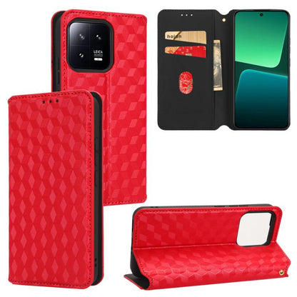 Cubic Grid Texture Flip Leather Phone Case, For Xiaomi Poco C65 4G / Redmi 13C 4G, For Xiaomi 14 Pro, For Xiaomi 14, For Xiaomi Poco M6 Pro 5G / Redmi 12 5G, For Xiaomi 13T 5G / 13T Pro 5G, For Xiaomi Poco F5 5G / Redmi Note 12 Turbo 5G                ...