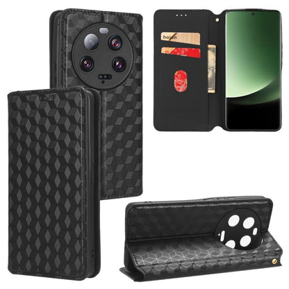 Cubic Grid Texture Flip Leather Phone Case, For Xiaomi Poco C65 4G / Redmi 13C 4G, For Xiaomi 14 Pro, For Xiaomi 14, For Xiaomi Poco M6 Pro 5G / Redmi 12 5G, For Xiaomi 13T 5G / 13T Pro 5G, For Xiaomi Poco F5 5G / Redmi Note 12 Turbo 5G                ...