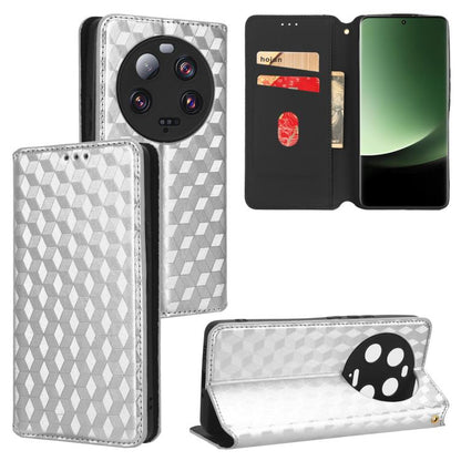 Cubic Grid Texture Flip Leather Phone Case, For Xiaomi Poco C65 4G / Redmi 13C 4G, For Xiaomi 14 Pro, For Xiaomi 14, For Xiaomi Poco M6 Pro 5G / Redmi 12 5G, For Xiaomi 13T 5G / 13T Pro 5G, For Xiaomi Poco F5 5G / Redmi Note 12 Turbo 5G                ...