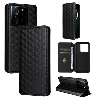 Cubic Grid Texture Flip Leather Phone Case, For Xiaomi Poco C65 4G / Redmi 13C 4G, For Xiaomi 14 Pro, For Xiaomi 14, For Xiaomi Poco M6 Pro 5G / Redmi 12 5G, For Xiaomi 13T 5G / 13T Pro 5G, For Xiaomi Poco F5 5G / Redmi Note 12 Turbo 5G                ...