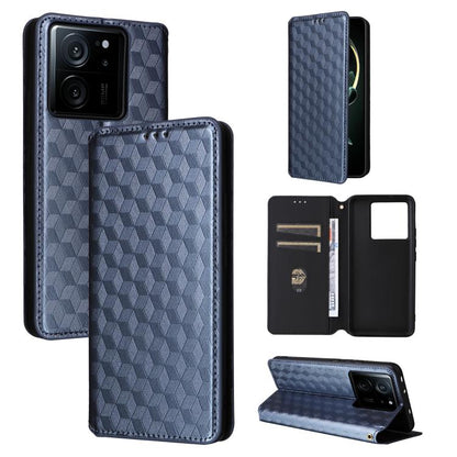 Cubic Grid Texture Flip Leather Phone Case, For Xiaomi Poco C65 4G / Redmi 13C 4G, For Xiaomi 14 Pro, For Xiaomi 14, For Xiaomi Poco M6 Pro 5G / Redmi 12 5G, For Xiaomi 13T 5G / 13T Pro 5G, For Xiaomi Poco F5 5G / Redmi Note 12 Turbo 5G                ...