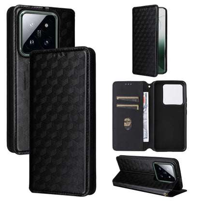 Cubic Grid Texture Flip Leather Phone Case, For Xiaomi Poco C65 4G / Redmi 13C 4G, For Xiaomi 14 Pro, For Xiaomi 14, For Xiaomi Poco M6 Pro 5G / Redmi 12 5G, For Xiaomi 13T 5G / 13T Pro 5G, For Xiaomi Poco F5 5G / Redmi Note 12 Turbo 5G                ...