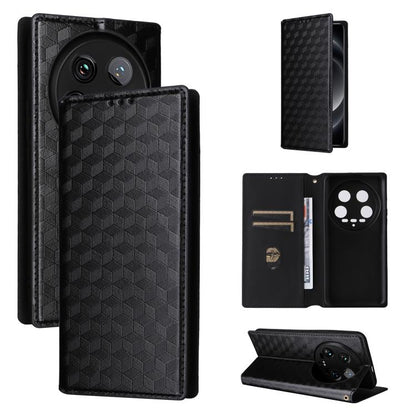 Cubic Grid Texture Flip Leather Phone Case, For Xiaomi Poco C95 Pro, For Xiaomi 17T Pro 5G, For Xiaomi 17T 5G, For Xiaomi Poco M7 4G 171mm, For Xiaomi Poco F7 Pro / F7 Ultra, For Xiaomi 15 Ultra, For Xiaomi Poco X7 Pro 5G / Redmi Turbo 4 5G            ...
