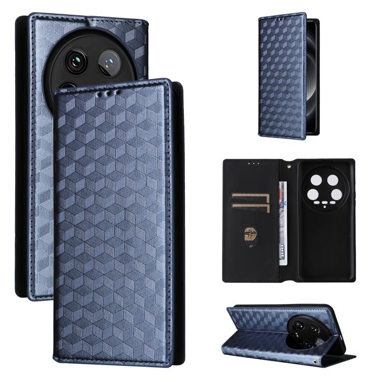 Cubic Grid Texture Flip Leather Phone Case, For Xiaomi Poco C95 Pro, For Xiaomi 17T Pro 5G, For Xiaomi 17T 5G, For Xiaomi Poco M7 4G 171mm, For Xiaomi Poco F7 Pro / F7 Ultra, For Xiaomi 15 Ultra, For Xiaomi Poco X7 Pro 5G / Redmi Turbo 4 5G            ...