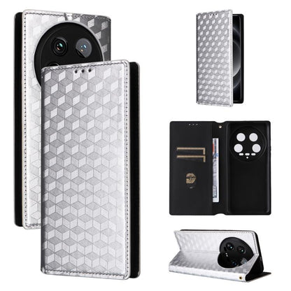 Cubic Grid Texture Flip Leather Phone Case, For Xiaomi Poco C95 Pro, For Xiaomi 17T Pro 5G, For Xiaomi 17T 5G, For Xiaomi Poco M7 4G 171mm, For Xiaomi Poco F7 Pro / F7 Ultra, For Xiaomi 15 Ultra, For Xiaomi Poco X7 Pro 5G / Redmi Turbo 4 5G            ...