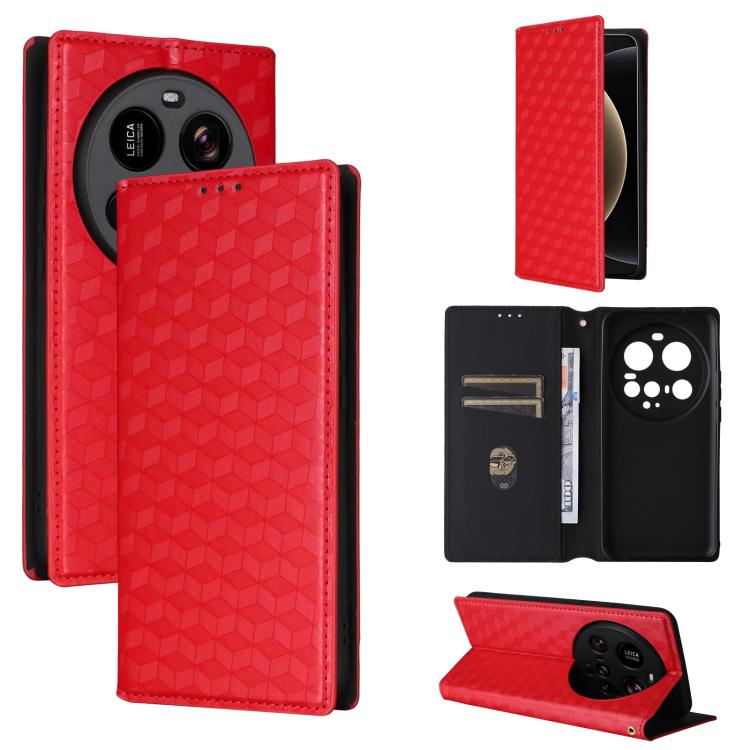 Cubic Grid Texture Flip Leather Phone Case, For Xiaomi Poco C95 Pro, For Xiaomi 17T Pro 5G, For Xiaomi 17T 5G, For Xiaomi Poco M7 4G 171mm, For Xiaomi Poco F7 Pro / F7 Ultra, For Xiaomi 15 Ultra, For Xiaomi Poco X7 Pro 5G / Redmi Turbo 4 5G            ...