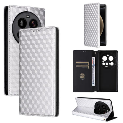 Cubic Grid Texture Flip Leather Phone Case, For Xiaomi Poco C95 Pro, For Xiaomi 17T Pro 5G, For Xiaomi 17T 5G, For Xiaomi Poco M7 4G 171mm, For Xiaomi Poco F7 Pro / F7 Ultra, For Xiaomi 15 Ultra, For Xiaomi Poco X7 Pro 5G / Redmi Turbo 4 5G            ...