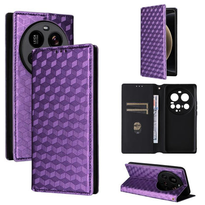 Cubic Grid Texture Flip Leather Phone Case, For Xiaomi Poco C95 Pro, For Xiaomi 17T Pro 5G, For Xiaomi 17T 5G, For Xiaomi Poco M7 4G 171mm, For Xiaomi Poco F7 Pro / F7 Ultra, For Xiaomi 15 Ultra, For Xiaomi Poco X7 Pro 5G / Redmi Turbo 4 5G            ...