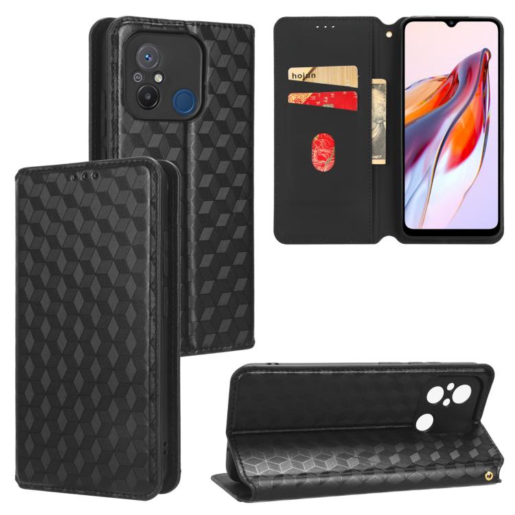 Cubic Grid Texture Flip Leather Phone Case, For Xiaomi Poco C65 4G / Redmi 13C 4G, For Xiaomi 14 Pro, For Xiaomi 14, For Xiaomi Poco M6 Pro 5G / Redmi 12 5G, For Xiaomi 13T 5G / 13T Pro 5G, For Xiaomi Poco F5 5G / Redmi Note 12 Turbo 5G                ...