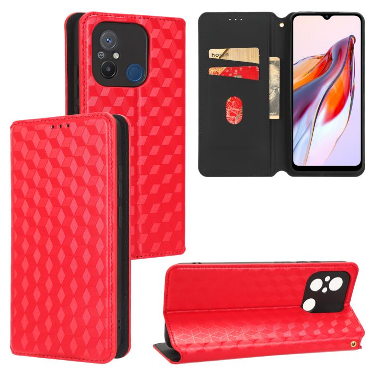 Cubic Grid Texture Flip Leather Phone Case, For Xiaomi Poco C65 4G / Redmi 13C 4G, For Xiaomi 14 Pro, For Xiaomi 14, For Xiaomi Poco M6 Pro 5G / Redmi 12 5G, For Xiaomi 13T 5G / 13T Pro 5G, For Xiaomi Poco F5 5G / Redmi Note 12 Turbo 5G                ...