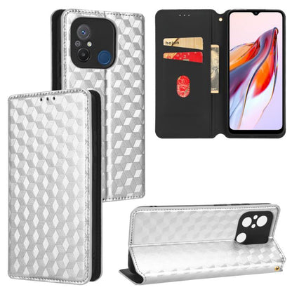Cubic Grid Texture Flip Leather Phone Case, For Xiaomi Poco C65 4G / Redmi 13C 4G, For Xiaomi 14 Pro, For Xiaomi 14, For Xiaomi Poco M6 Pro 5G / Redmi 12 5G, For Xiaomi 13T 5G / 13T Pro 5G, For Xiaomi Poco F5 5G / Redmi Note 12 Turbo 5G                ...