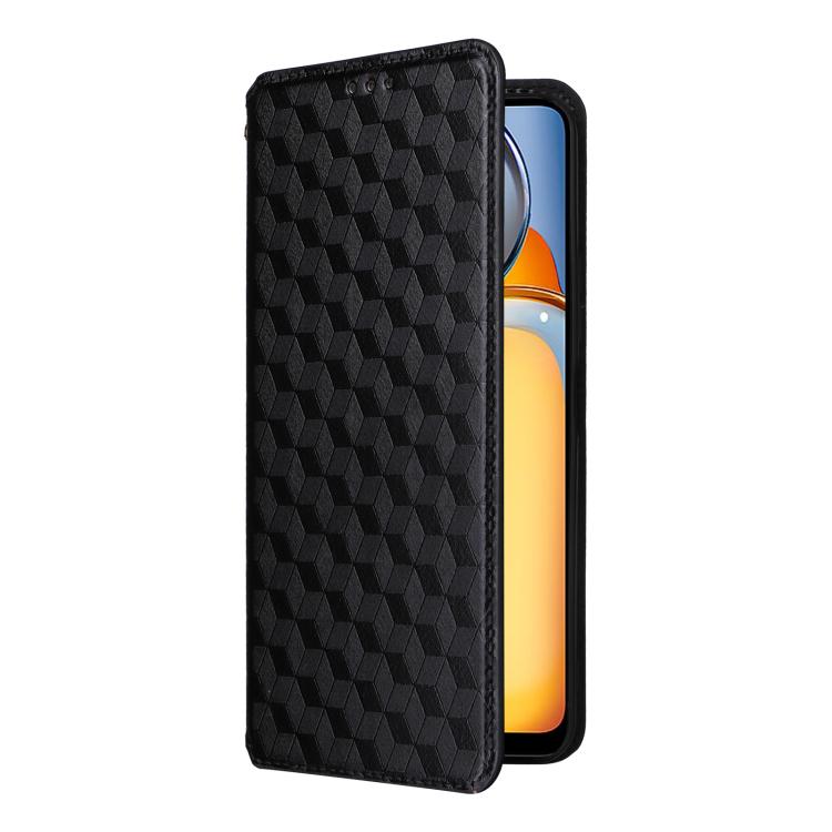 Cubic Grid Texture Flip Leather Phone Case, For Xiaomi Poco C65 4G / Redmi 13C 4G, For Xiaomi 14 Pro, For Xiaomi 14, For Xiaomi Poco M6 Pro 5G / Redmi 12 5G, For Xiaomi 13T 5G / 13T Pro 5G, For Xiaomi Poco F5 5G / Redmi Note 12 Turbo 5G                ...