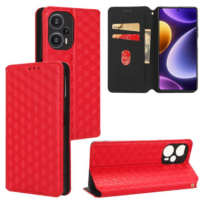 Cubic Grid Texture Flip Leather Phone Case, For Xiaomi Poco C65 4G / Redmi 13C 4G, For Xiaomi 14 Pro, For Xiaomi 14, For Xiaomi Poco M6 Pro 5G / Redmi 12 5G, For Xiaomi 13T 5G / 13T Pro 5G, For Xiaomi Poco F5 5G / Redmi Note 12 Turbo 5G                ...